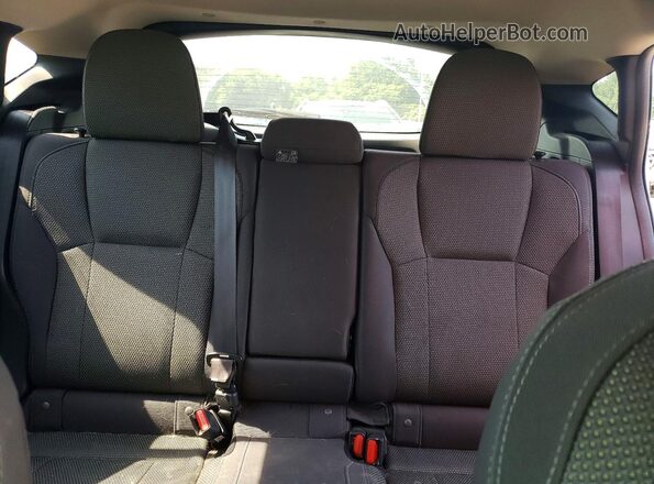JF2GUADC8R8342549 2024 SUBARU CROSSTREK Silver Vista de los asientos traseros