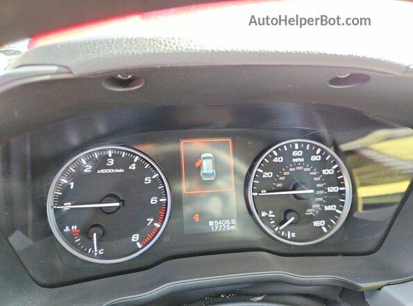 JF2GUADC8R8398782 2024 SUBARU CROSSTREK Red Vista del cuadro de instrumentos