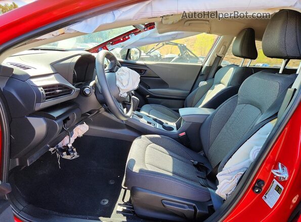 JF2GUADC8R8398782 2024 SUBARU CROSSTREK Red Vista interior delantera