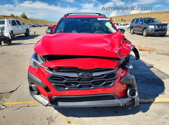 JF2GUADC8R8398782 2024 SUBARU CROSSTREK Red Vista frontal