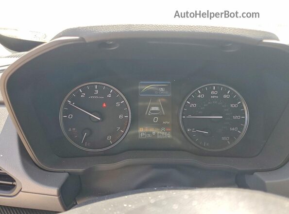 JF2GUADC8R8859785 2024 SUBARU CROSSTREK White ხელსაწყოთა პანელის ხედი