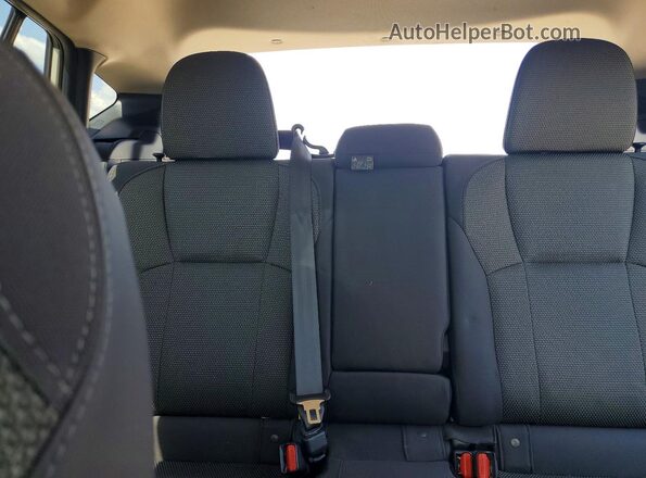 JF2GUADC8R8859785 2024 SUBARU CROSSTREK White უკანა სავარძლების ხედი
