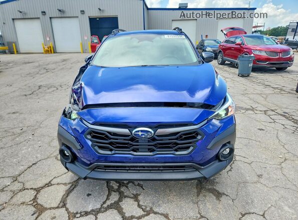JF2GUADC8R8902439 2024 SUBARU CROSSTREK Blue წინა ხედი