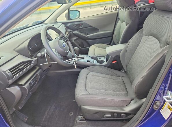 JF2GUADC8R8902439 2024 SUBARU CROSSTREK Blue წინა სალონის ხედი