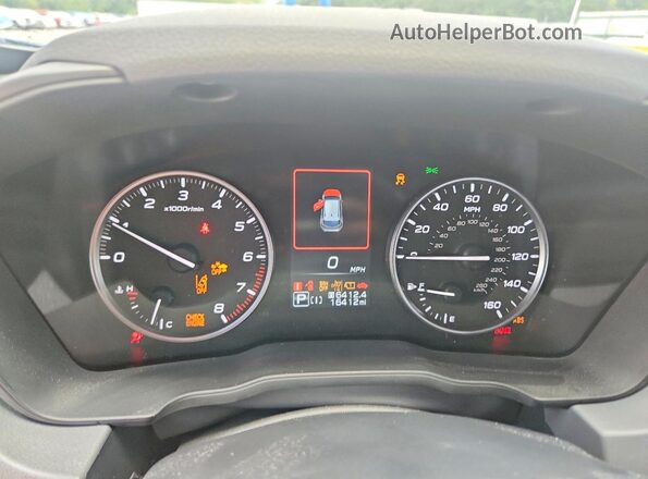 JF2GUADC8R8902439 2024 SUBARU CROSSTREK Blue ხელსაწყოთა პანელის ხედი