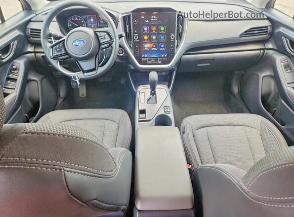 JF2GUADC8R8902439 2024 SUBARU CROSSTREK Blue წინა პანელის ხედი