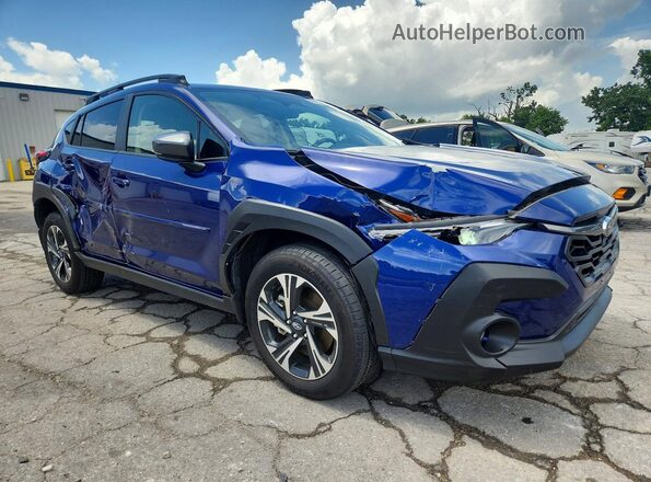 JF2GUADC8R8902439 2024 SUBARU CROSSTREK Blue წინა მარჯვენა