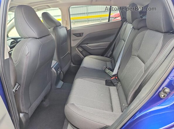 JF2GUADC8R8902439 2024 SUBARU CROSSTREK Blue უკანა სალონის ხედი