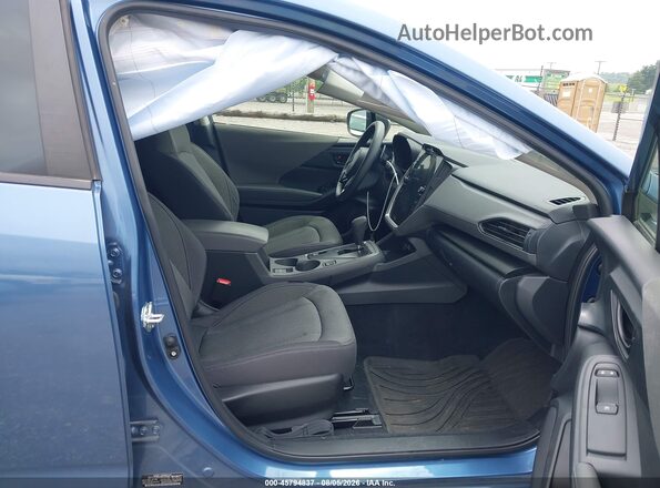 JF2GUADC8RH256965 2024 SUBARU CROSSTREK Blue Вид салону спереду