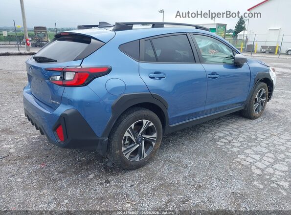 JF2GUADC8RH256965 2024 SUBARU CROSSTREK Blue Задня права чверть