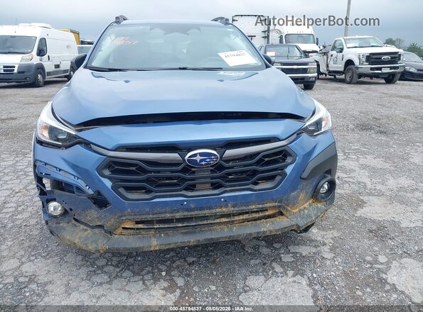 JF2GUADC8RH256965 2024 SUBARU CROSSTREK Blue Вид щитка приладів