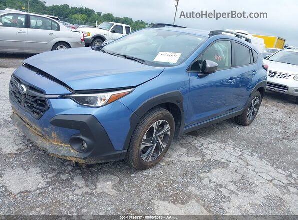 JF2GUADC8RH256965 2024 SUBARU CROSSTREK Blue Передня ліва чверть