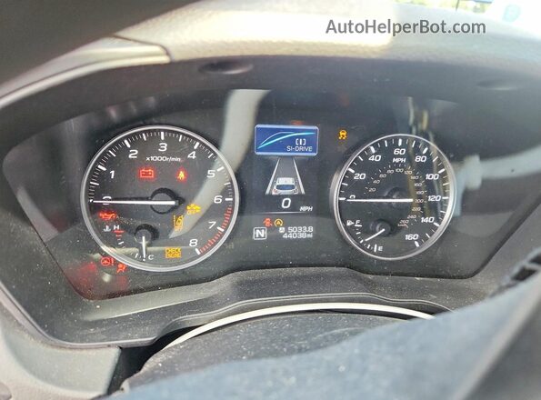JF2GUADC8RH276276 2024 SUBARU CROSSTREK Синий Вид щитка приборов