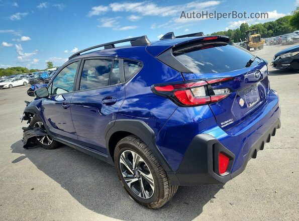 JF2GUADC8RH276276 2024 SUBARU CROSSTREK Синий Задняя левая четверть