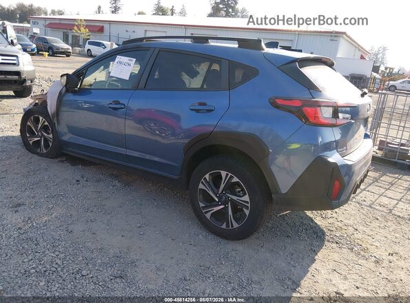 JF2GUADC8RH292459 2024 SUBARU CROSSTREK Blue Rear left
