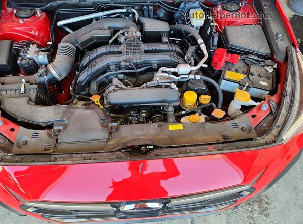 JF2GUADC8RH863707 2024 SUBARU CROSSTREK Красный Вид задней части салона