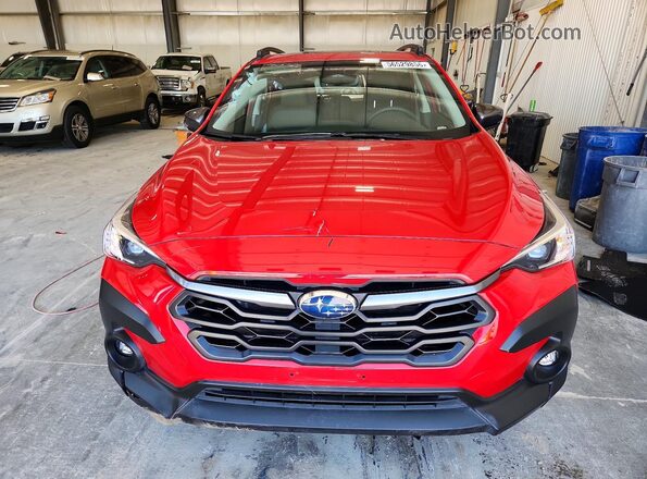 JF2GUADC8RH863707 2024 SUBARU CROSSTREK Красный Вид спереди
