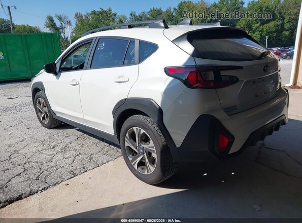 JF2GUADC8RH916387 2024 SUBARU CROSSTREK White უკანა მარცხენა