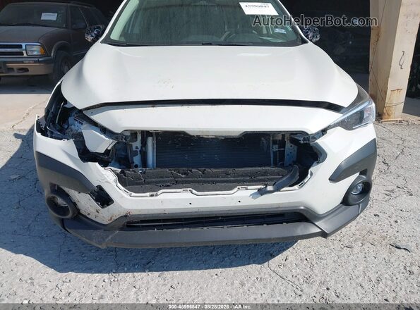 JF2GUADC8RH916387 2024 SUBARU CROSSTREK White წინა ხედი