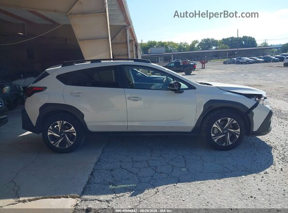JF2GUADC8RH916387 2024 SUBARU CROSSTREK White უკანა სალონის ხედი