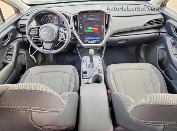 JF2GUADC9R8215616 2024 SUBARU CROSSTREK Gray Dashboard view
