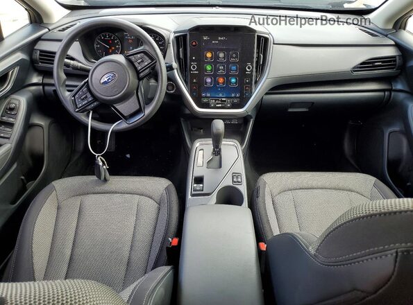 JF2GUADC9R8219469 2024 SUBARU CROSSTREK Gray Dashboard view