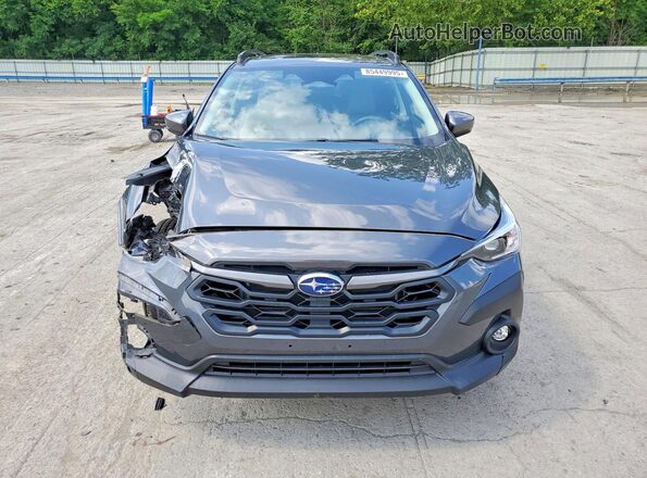 JF2GUADC9R8219469 2024 SUBARU CROSSTREK Gray Front view