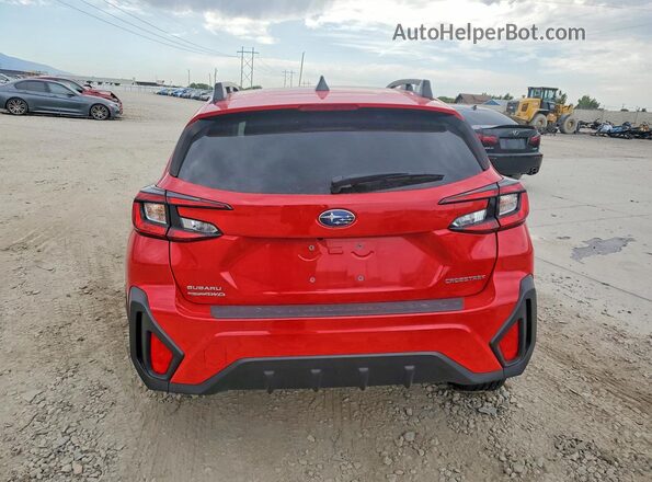 JF2GUADC9R8333861 2024 SUBARU CROSSTREK Red Հետևի տեսք