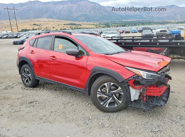 JF2GUADC9R8333861 2024 SUBARU CROSSTREK Red Առջևի աջ