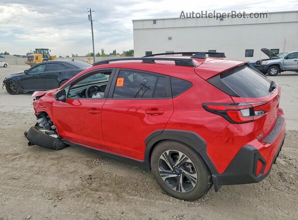JF2GUADC9R8333861 2024 SUBARU CROSSTREK Red Հետևի ձախ