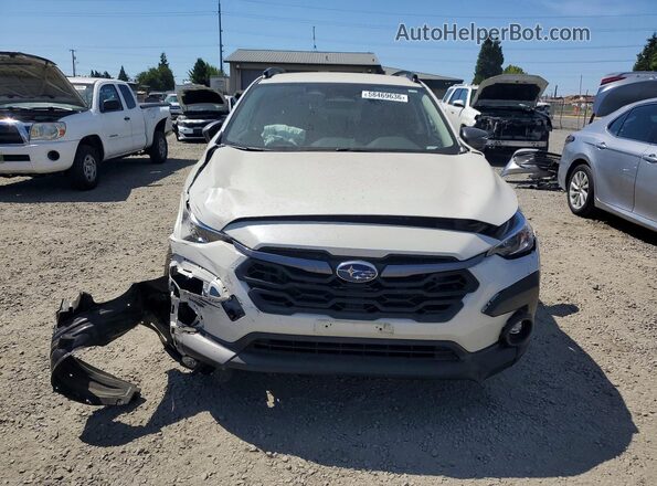 JF2GUADC9R8335738 2024 SUBARU CROSSTREK Белый Вид спереди