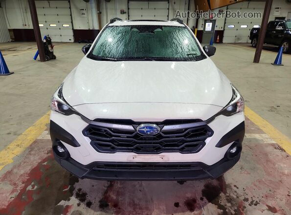 JF2GUADC9RH274195 2024 SUBARU CROSSTREK White Դիմացի տեսք