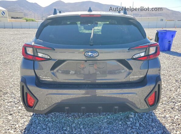 JF2GUADCXR8850358 2024 SUBARU CROSSTREK Charcoal Вид ззаду