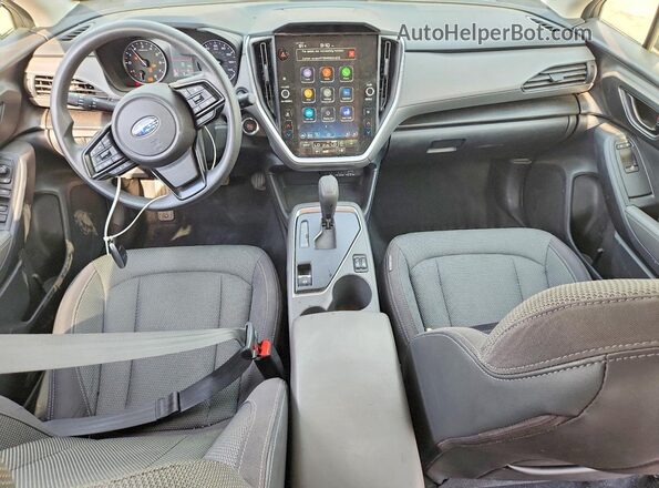 JF2GUADCXRH282791 2024 SUBARU CROSSTREK Blue Вид панелі приладів