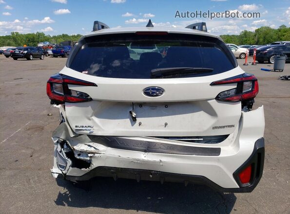 JF2GUADCXRH387394 2024 SUBARU CROSSTREK White Հետևի տեսք