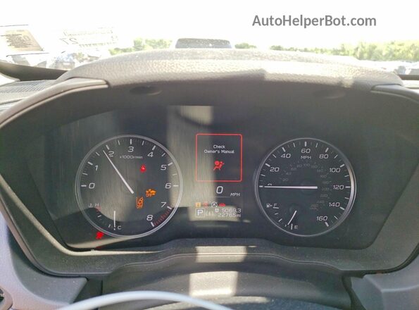 JF2GUADCXRH387394 2024 SUBARU CROSSTREK White Սարքավորումների վահանակի տեսք
