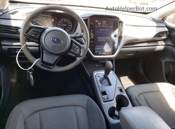 JF2GUADCXRH387394 2024 SUBARU CROSSTREK White Առջևի վահանակի տեսք