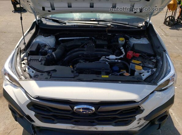JF2GUADCXRH387394 2024 SUBARU CROSSTREK White Սալոնի հետևի տեսք