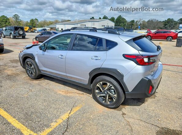 JF2GUHDC0S8314615 2025 SUBARU CROSSTREK Серебряный Задняя левая четверть