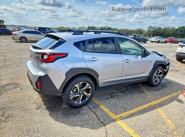 JF2GUHDC0S8314615 2025 SUBARU CROSSTREK Серебряный Задняя правая четверть