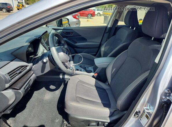 JF2GUHDC0S8314615 2025 SUBARU CROSSTREK Серебряный Вид салона спереди