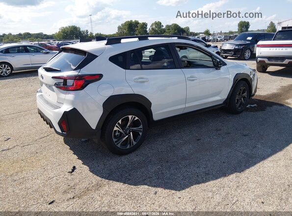 JF2GUHDC0SH229869 2025 SUBARU CROSSTREK White Հետևի աջ