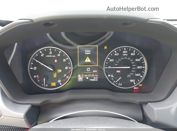 JF2GUHDC0SH262192 2025 SUBARU CROSSTREK Blue Հետևի նստատեղերի տեսք