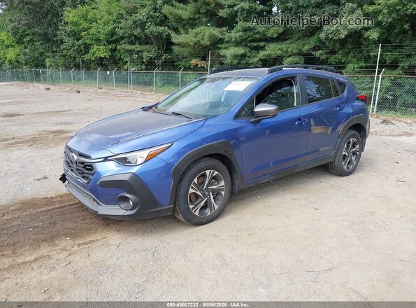 JF2GUHDC0SH262192 2025 SUBARU CROSSTREK Blue Առջևի ձախ երեք քառորդ տեսարան