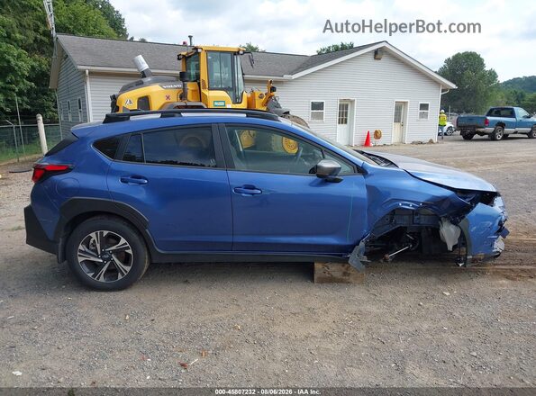 JF2GUHDC0SH262192 2025 SUBARU CROSSTREK Blue Սալոնի 360 աստիճան տեսք