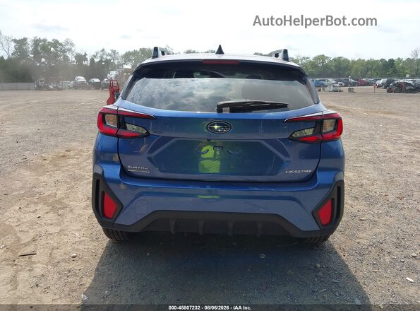 JF2GUHDC0SH262192 2025 SUBARU CROSSTREK Blue 