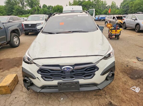 JF2GUHDC0SH332922 2025 SUBARU CROSSTREK Белый Вид спереди