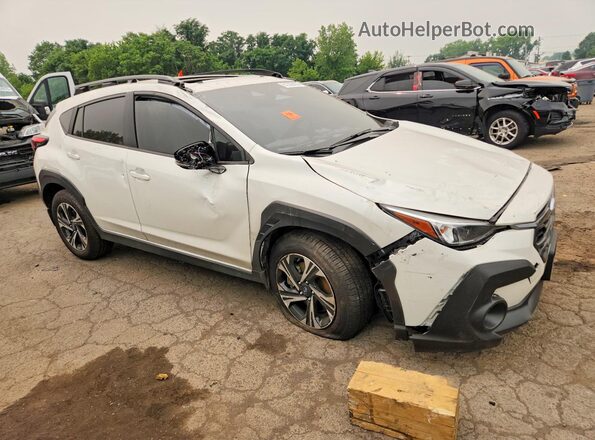 JF2GUHDC0SH332922 2025 SUBARU CROSSTREK Белый Передняя правая четверть