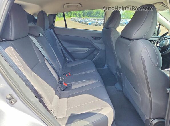JF2GUHDC1S8309410 2025 SUBARU CROSSTREK Silver უკანა სავარძლების ხედი