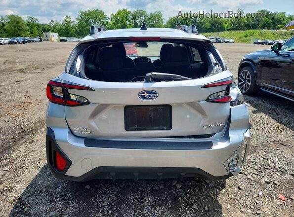 JF2GUHDC1S8309410 2025 SUBARU CROSSTREK Silver უკანა ხედი